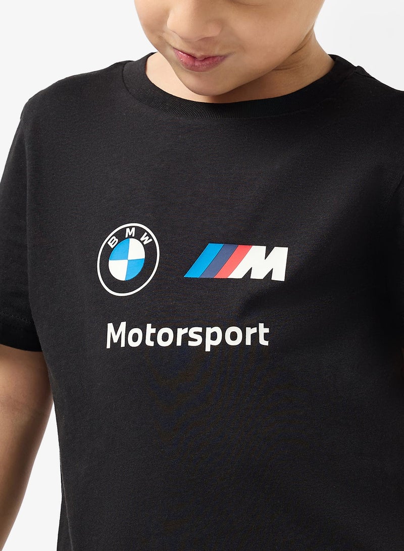 PUMA Kids Bmw Mms Essential Logo T-Shirt - Image 3